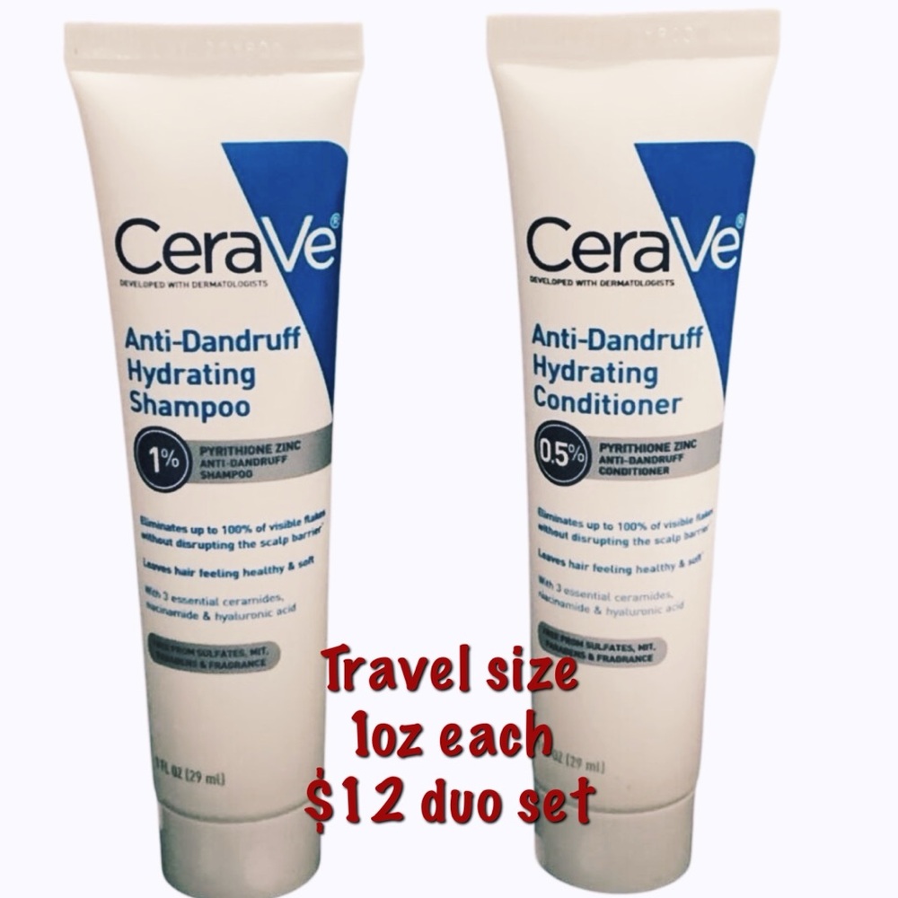 CeraVe Anti-Dandruff Shampoo & Conditioner Duo